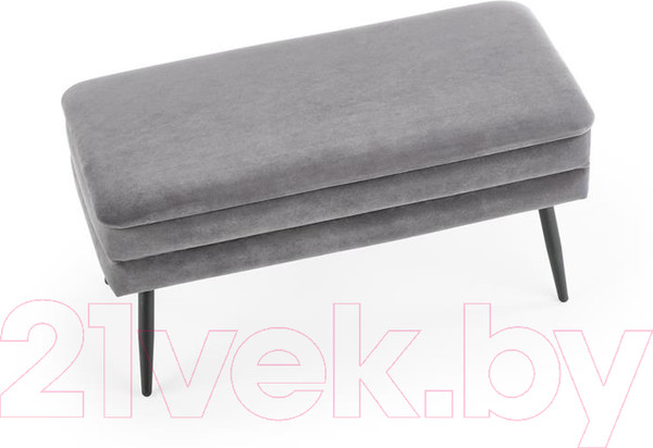 Изображение товара Банкетка Halmar Velva / V-Ch-Velva-Popiel/Czarny (серый/черный)