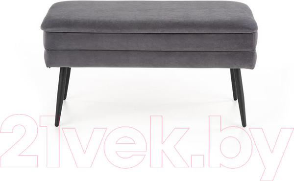 Изображение товара Банкетка Halmar Velva / V-Ch-Velva-Popiel/Czarny (серый/черный)