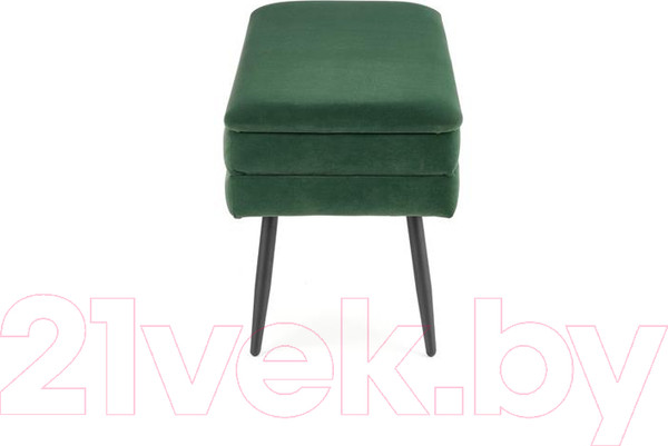 Изображение товара Банкетка Halmar Velva / V-Ch-Velva-C.Zielony/Czarny (темно-зеленый/черный)
