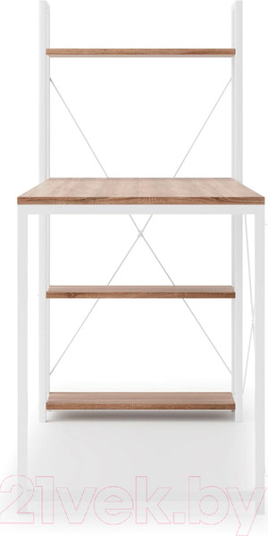 Изображение товара Письменный стол Halmar Narvik B1 (белый/дуб сонома)