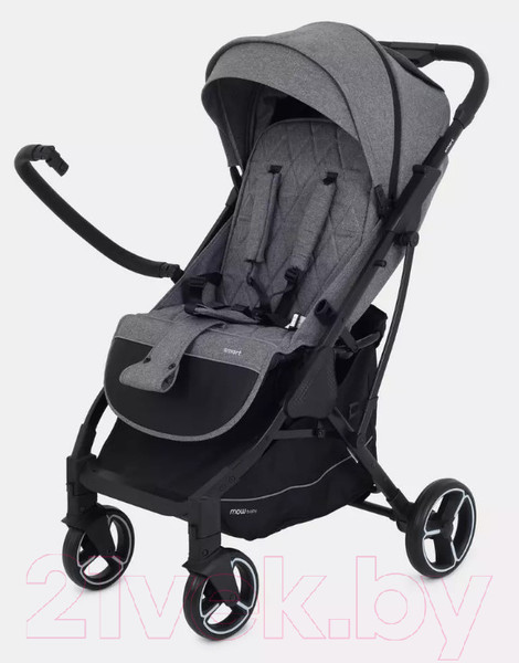 Изображение товара Детская прогулочная коляска MOWbaby Smart 2023 / MB101 (Grey)