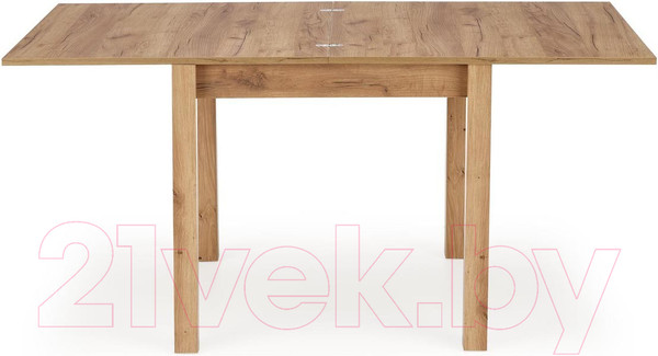 Изображение товара Обеденный стол Halmar Gracjan раскладной 80-160x80x76 (дуб крафт)
