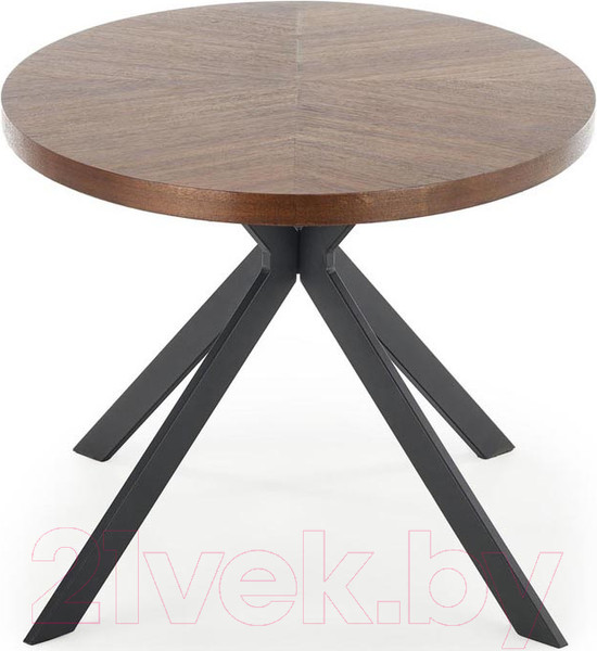 Изображение товара Обеденный стол Halmar Locarno 170x90x75 (ореховый/черный)