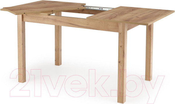 Изображение товара Обеденный стол Halmar Maurycy раскладной 118-158x75x76 (дуб крафт)