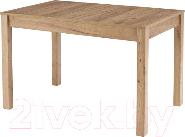 Изображение товара Обеденный стол Halmar Maurycy раскладной 118-158x75x76 (дуб крафт)