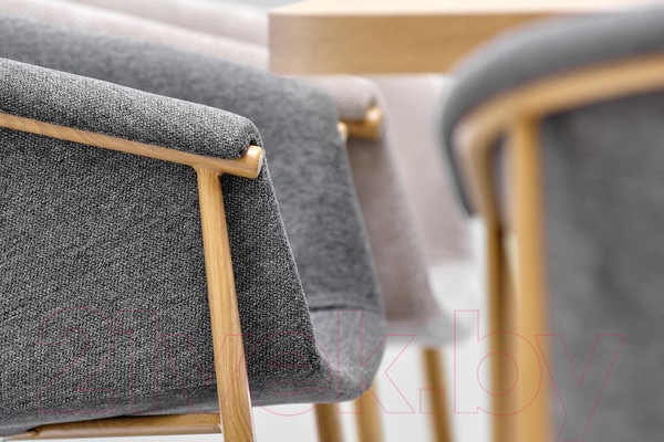 Изображение товара Обеденный стол Halmar Peroni раскладной 100-250x100x75 (дуб золотой/белый)