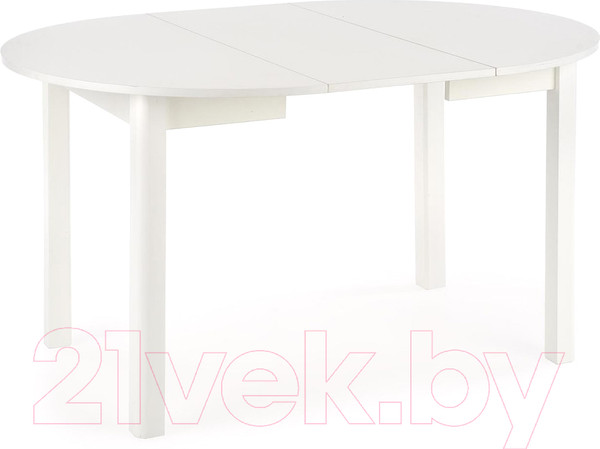 Изображение товара Обеденный стол Halmar Ringo раскладной 102-142x102x76 (белый/белый)