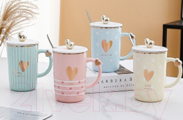 Изображение товара Кружка с ложкой MONAMI SET-81