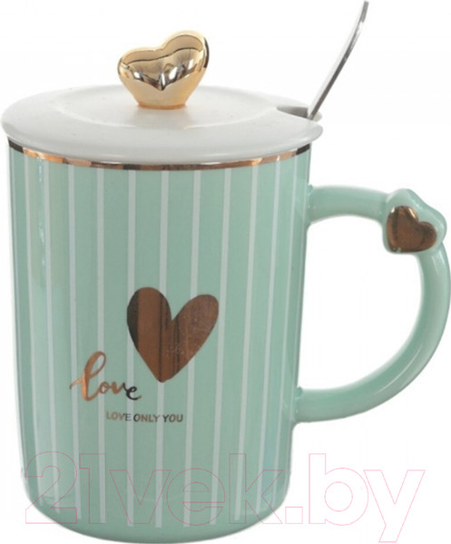 Изображение товара Кружка с ложкой MONAMI SET-81