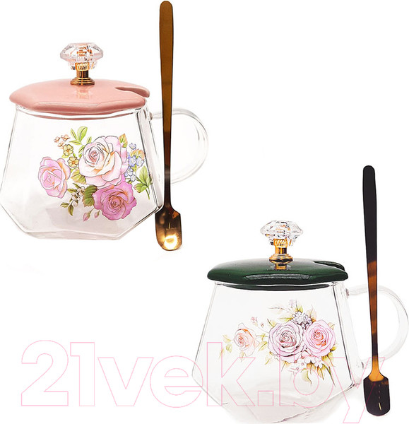 Изображение товара Кружка с ложкой MONAMI SET-107