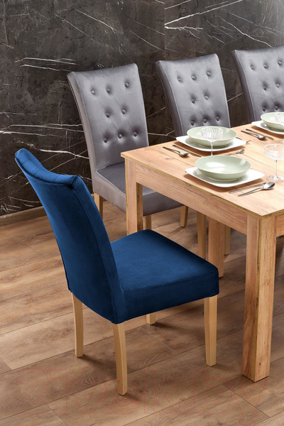 Изображение товара Обеденный стол Halmar Seweryn раскладной 160-300x90x76 (дуб крафт)