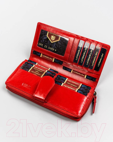 Изображение товара Портмоне Peterson PTN 2519-BO-6686 (красный)