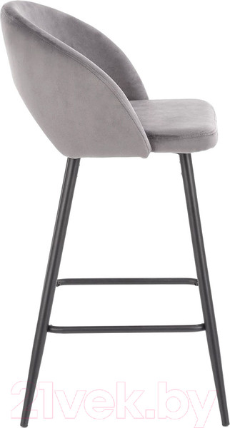 Изображение товара Стул барный Halmar H96 (серый/черный)