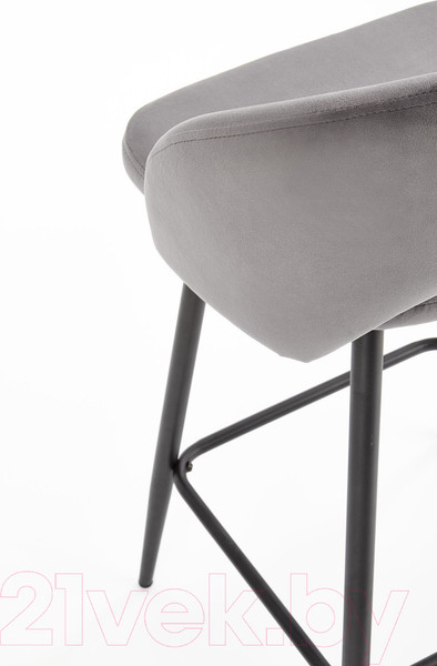 Изображение товара Стул барный Halmar H96 (серый/черный)