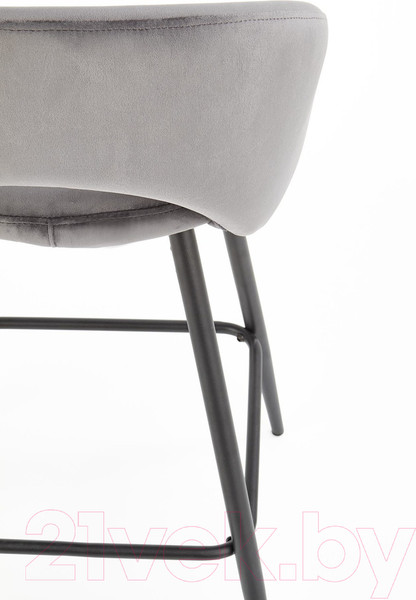 Изображение товара Стул барный Halmar H96 (серый/черный)