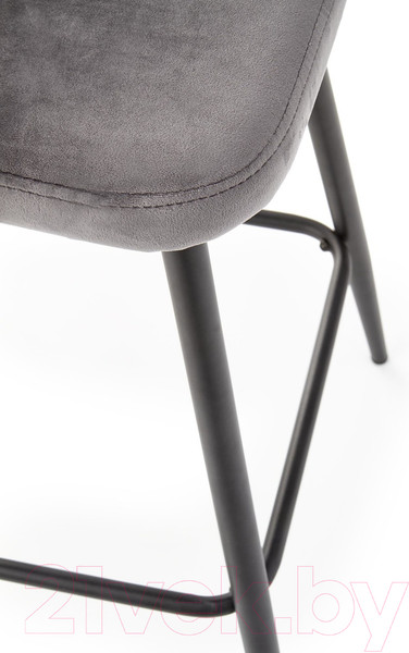 Изображение товара Стул барный Halmar H96 (серый/черный)