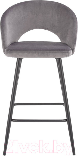 Изображение товара Стул барный Halmar H96 (серый/черный)