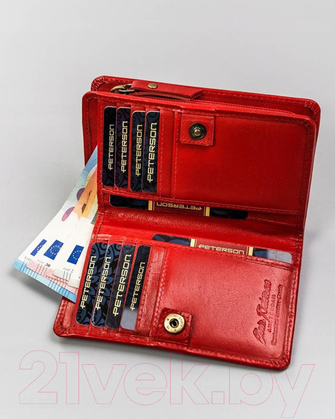 Изображение товара Портмоне Peterson PTN 2550-BO-6709 (красный)