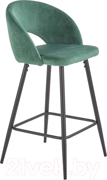 Изображение товара Стул барный Halmar H96 (темно-зеленый/черный)