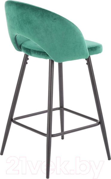 Изображение товара Стул барный Halmar H96 (темно-зеленый/черный)