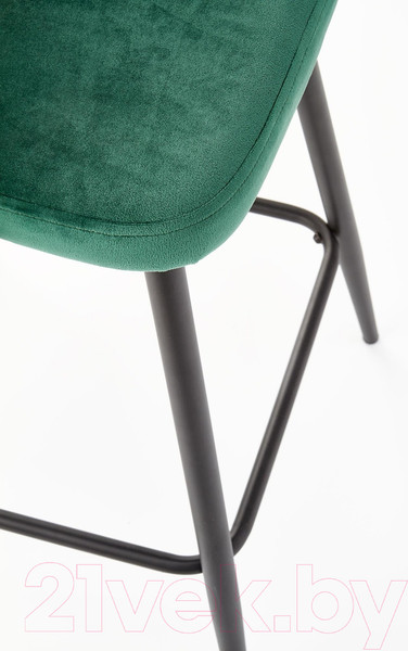 Изображение товара Стул барный Halmar H96 (темно-зеленый/черный)