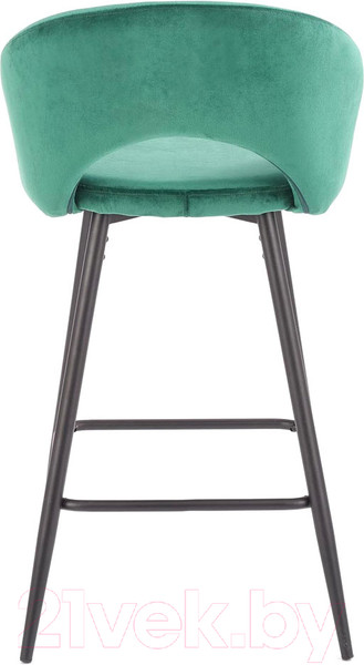 Изображение товара Стул барный Halmar H96 (темно-зеленый/черный)