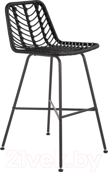 Изображение товара Стул барный Halmar H97 (черный/черный)
