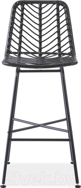 Изображение товара Стул барный Halmar H97 (черный/черный)