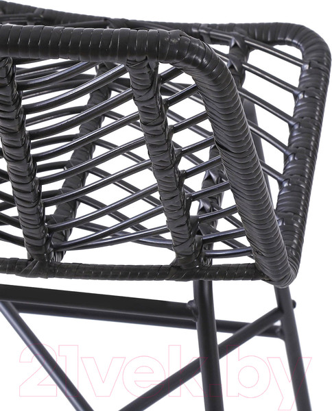 Изображение товара Стул барный Halmar H97 (черный/черный)