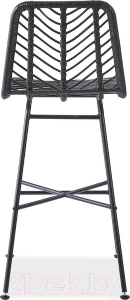 Изображение товара Стул барный Halmar H97 (черный/черный)
