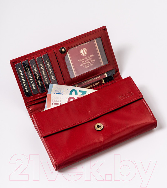 Изображение товара Портмоне Peterson PTN 438 2-3-1-5989 (красный)