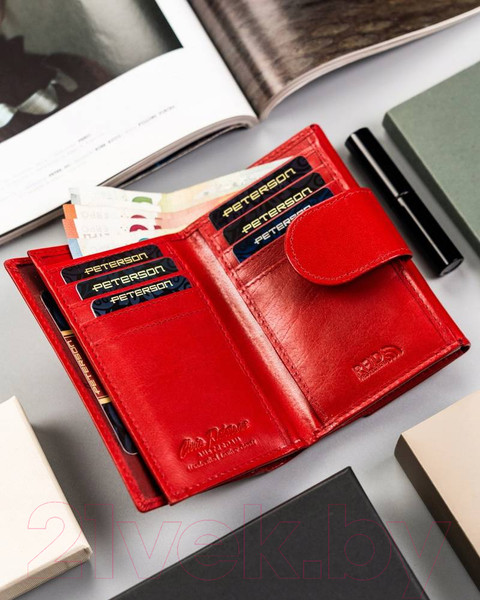 Изображение товара Портмоне Peterson PTN 70-BO-1772 (красный)