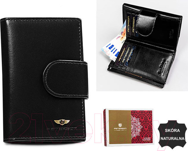 Изображение товара Портмоне Peterson PTN 70-BO-1789 (черный)