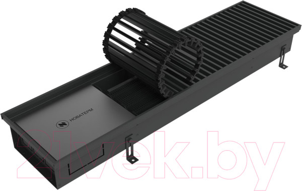 Изображение товара Конвектор внутрипольный Новатерм НТ-В-09/35/390 (черный)