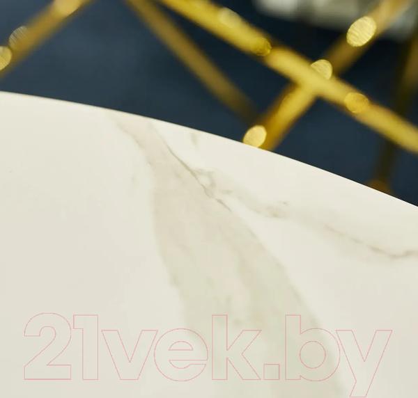 Изображение товара Журнальный столик Signal Sabine (эффект белого мрамора/золото)