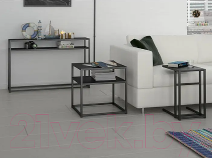 Изображение товара Журнальный столик Signal Symphony D (черный/черный)