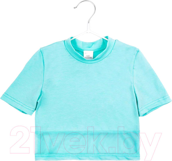 Изображение товара Футболка детская Amarobaby Best / AB-OD22-B2701/18-140 (бирюзовый, р.134)