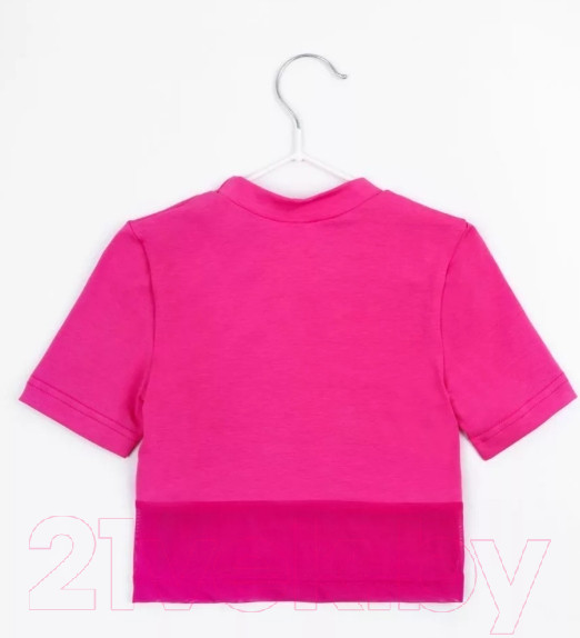 Изображение товара Футболка детская Amarobaby Best / AB-OD22-B2701/06-128 (розовый, р.128)
