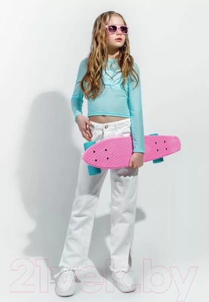 Изображение товара Водолазка детская Amarobaby Young / AB-OD22-Y2702/18-128 (бирюзовый, р.128)