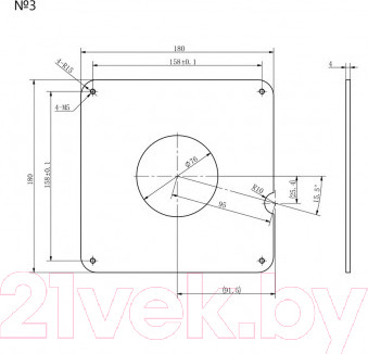 Изображение товара Стол фрезерный БЕЛМАШ RT650L / S257A