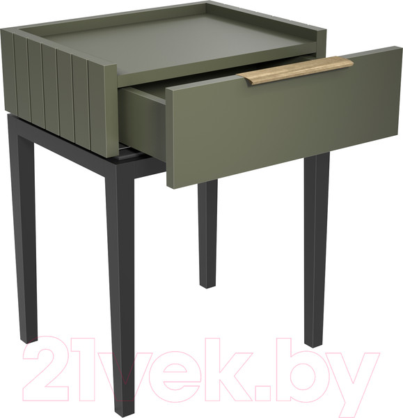 Изображение товара Прикроватная тумба Алери Ричмонд (грей/черно-серый)