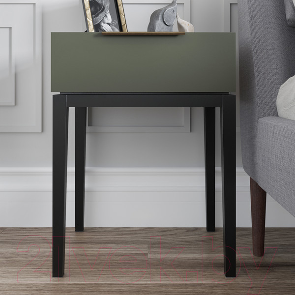 Изображение товара Прикроватная тумба Алери Ричмонд (грей/черно-серый)