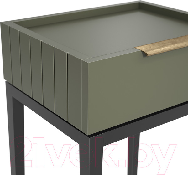 Изображение товара Прикроватная тумба Алери Ричмонд (грей/черно-серый)