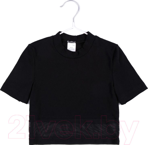 Изображение товара Футболка детская Amarobaby Best / AB-OD22-B2701/09-128 (черный, р.128)