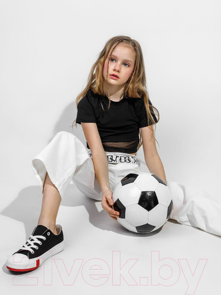 Изображение товара Футболка детская Amarobaby Best / AB-OD22-B2701/09-134 (черный, р.134)