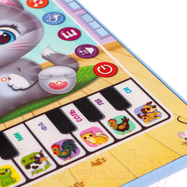 Изображение товара Развивающая игрушка Zabiaka Планшет. Котенок / 7044541