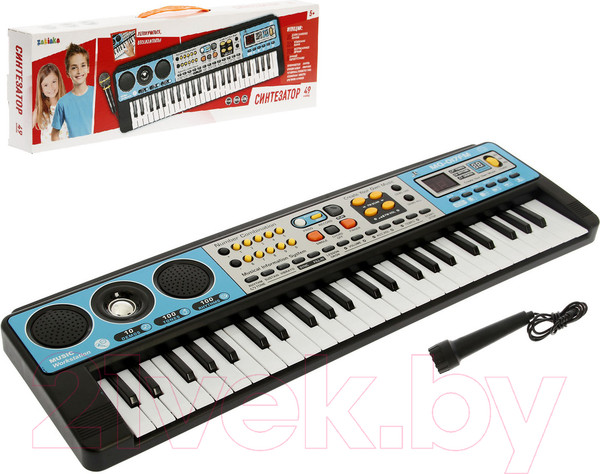 Изображение товара Музыкальная игрушка Zabiaka Синтезатор. Музыкальный взрыв / 736101