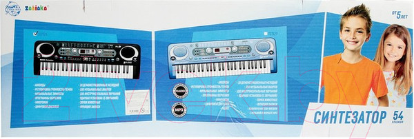 Изображение товара Музыкальная игрушка Zabiaka Синтезатор. Музыкальный взрыв / 727126