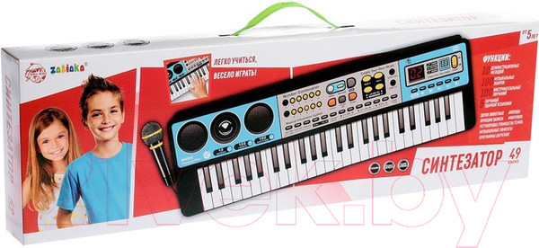 Изображение товара Музыкальная игрушка Zabiaka Синтезатор. Музыкальный взрыв / 727119