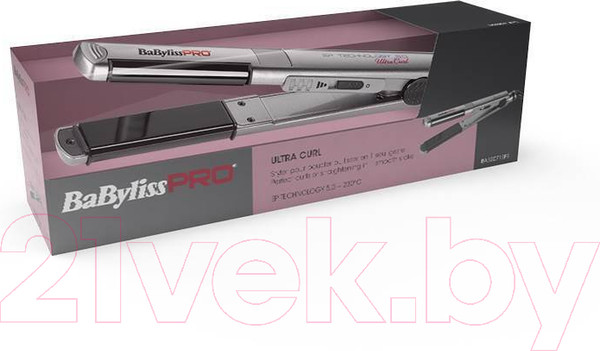 Изображение товара Выпрямитель для волос BaByliss Pro с покрытием EP Technology 5.0 Ultra Curl / BAB2071EPE